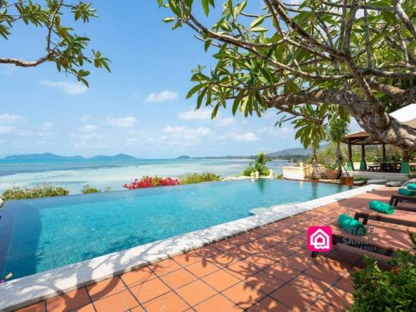 Expansive Beach Front Villa