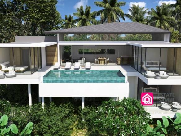 Expansive Maenam Pool Villas