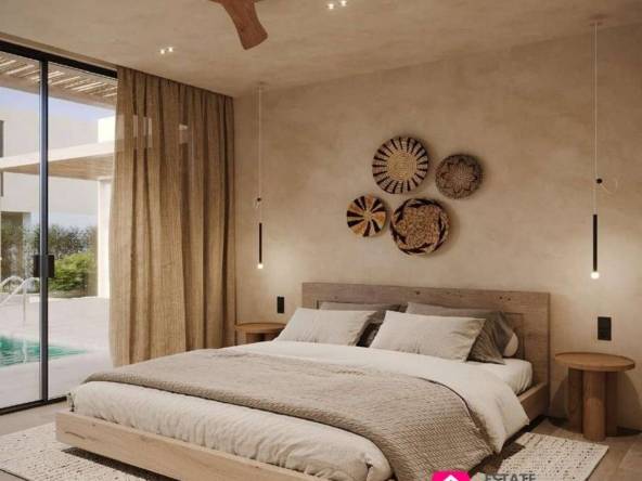 Modern Boho Pool Villas