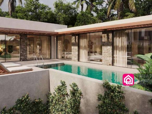 Modern Boho Pool Villas