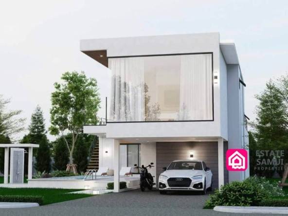 Contemporary Maenam Pool Villas