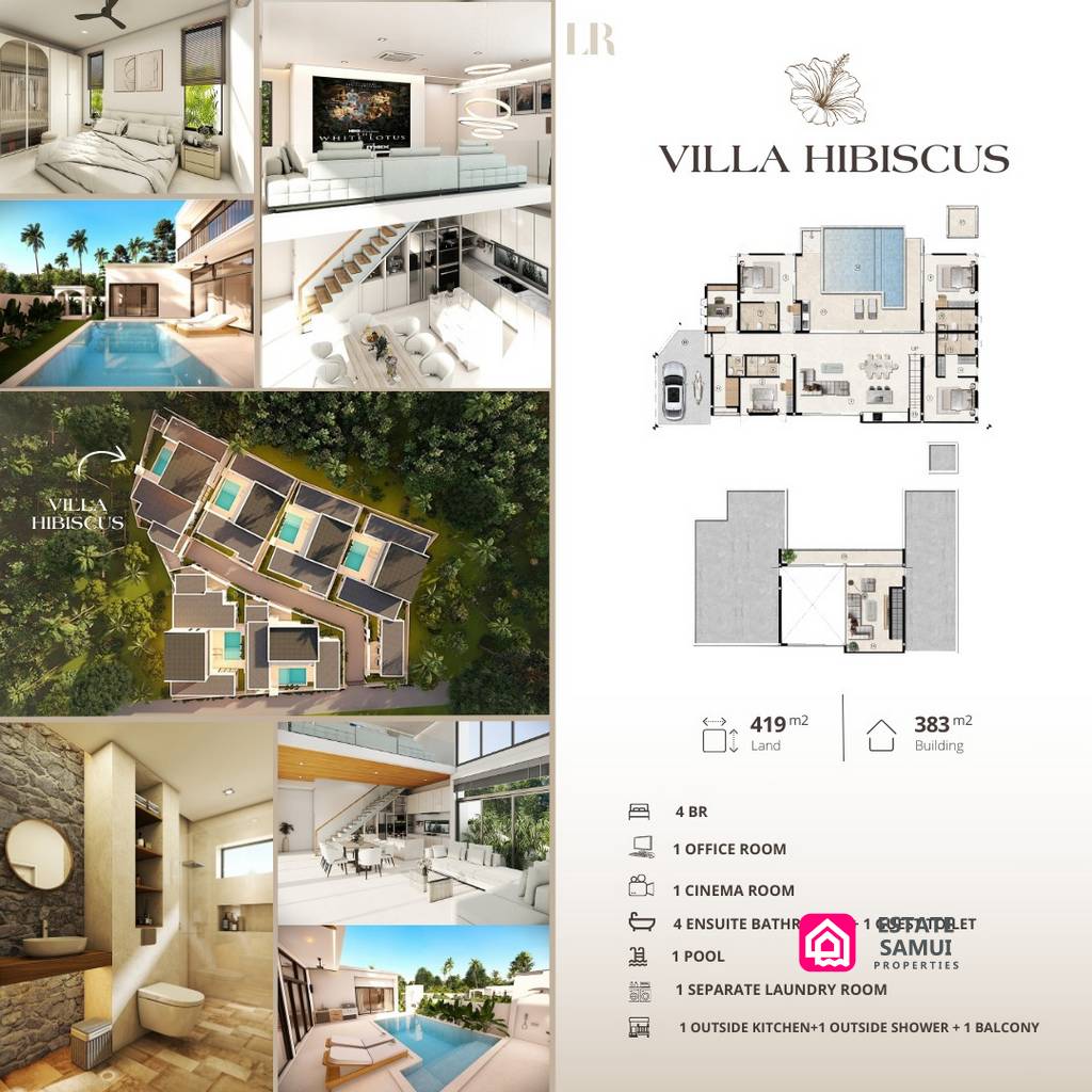 Lamai Contemporary Pool Villa