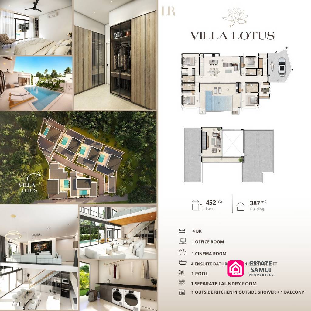 Lamai Contemporary Pool Villa