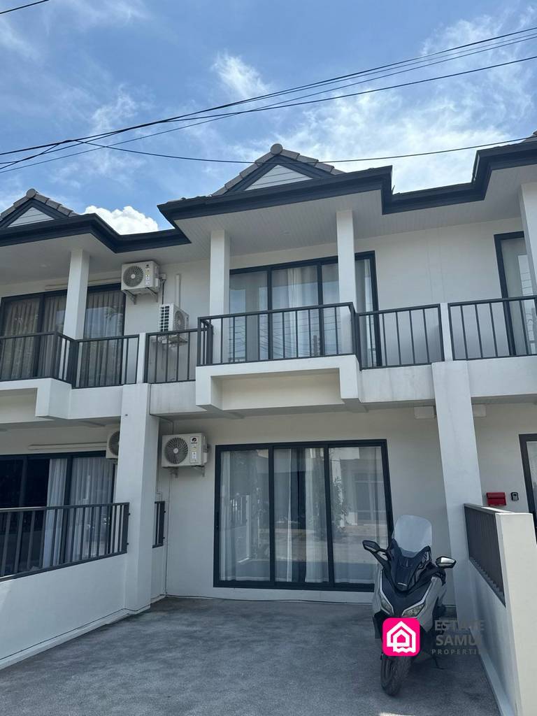 Modern Bophut Town House for Sale – Prime Koh Samui Location Modern Bophut Town House