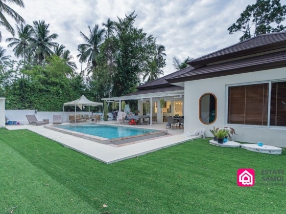 Sleek Maenam Villa For Sale