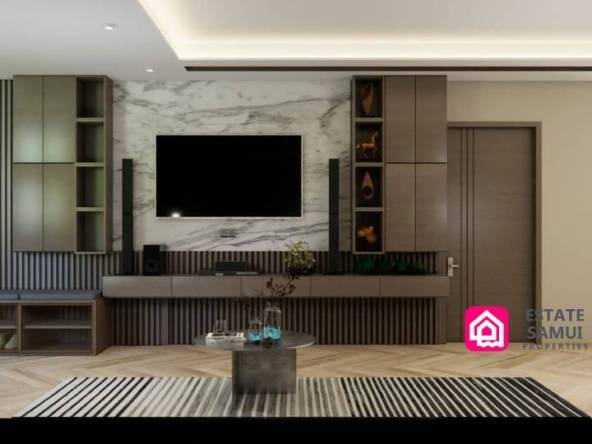Sleek Maenam Villa For Sale