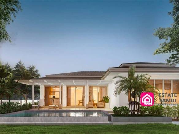 Sleek Maenam Villa For Sale