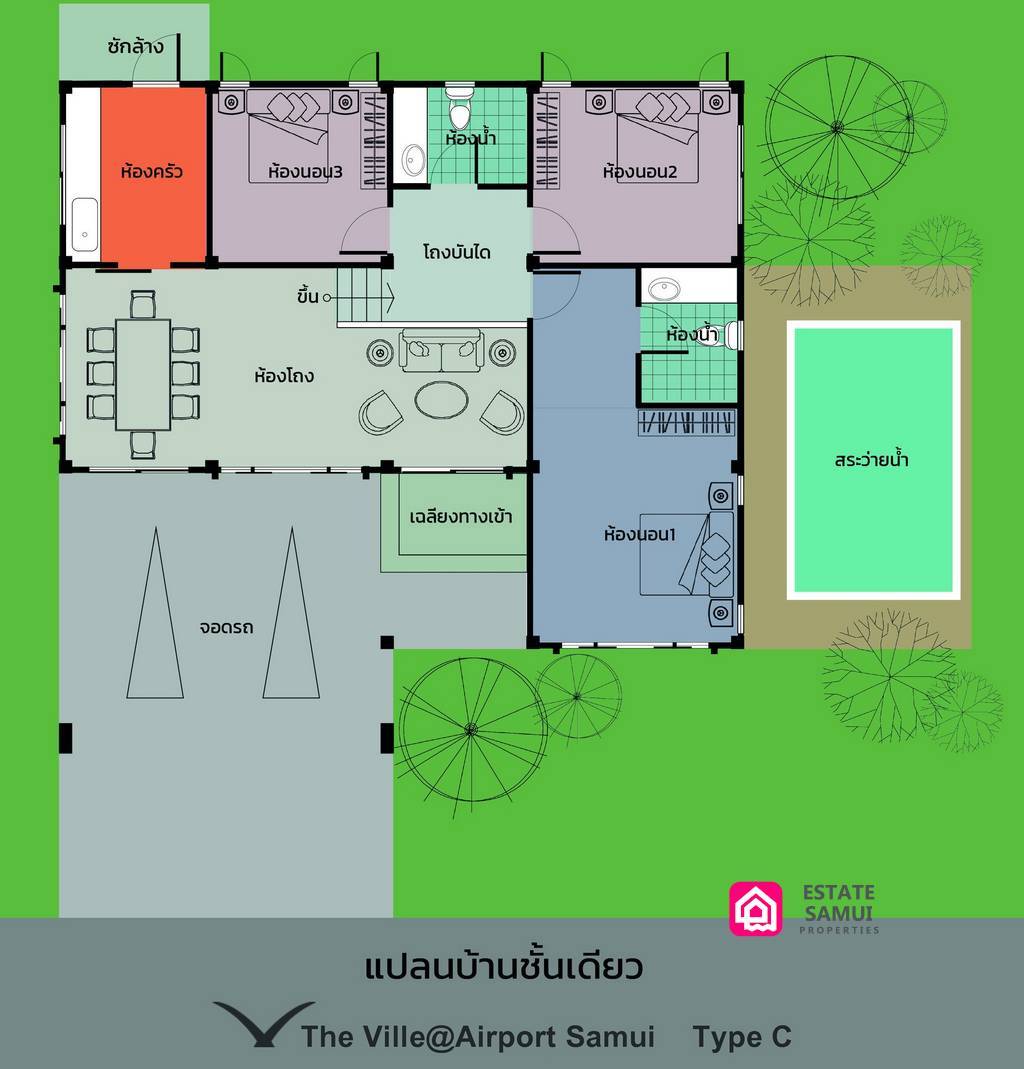 Modern Bangrak Villas For Sale