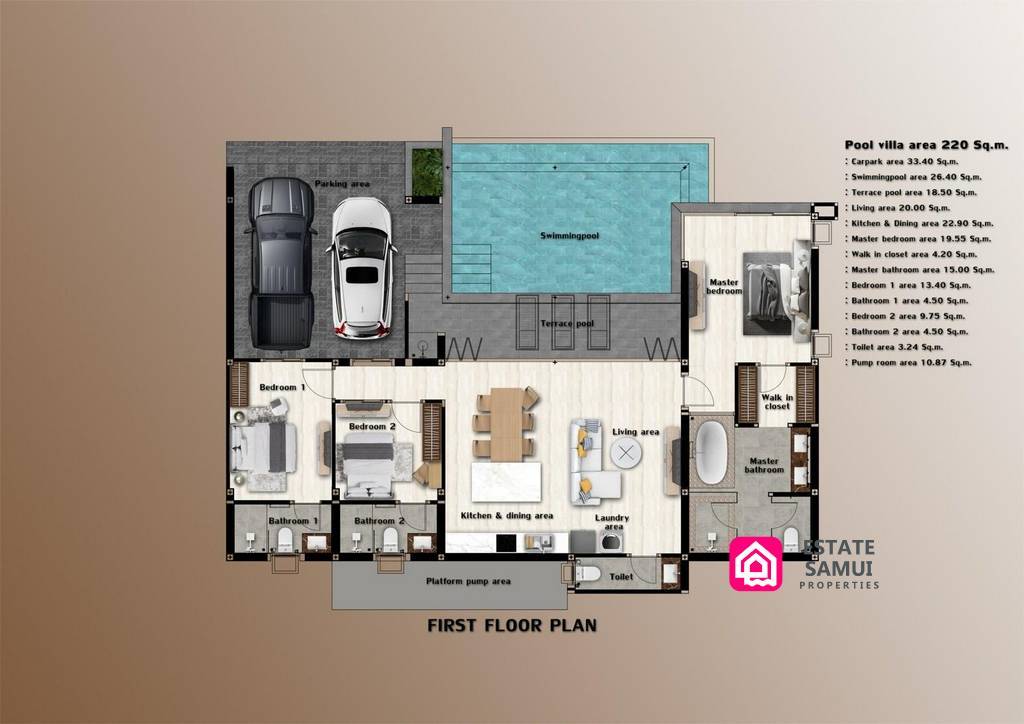 Contemporary Plai Laem Villas