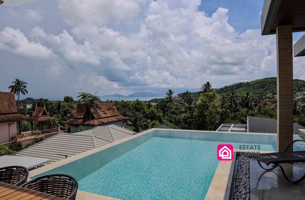 Sea View Bophut Villa For Sale