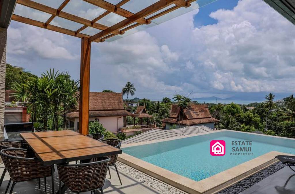 Sea View Bophut Villa For Sale