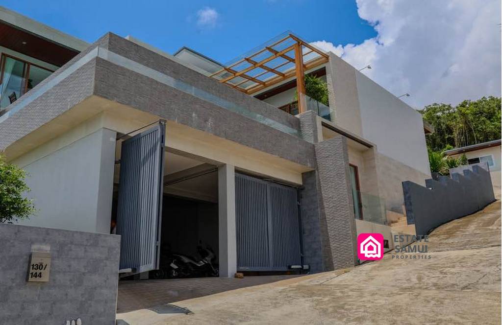 Sea View Bophut Villa For Sale