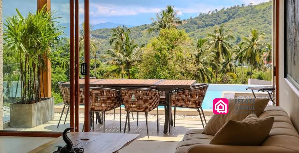 Sea View Bophut Villa For Sale