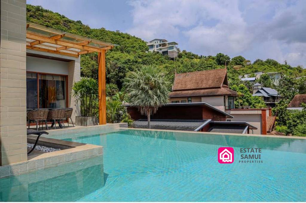 Sea View Bophut Villa For Sale