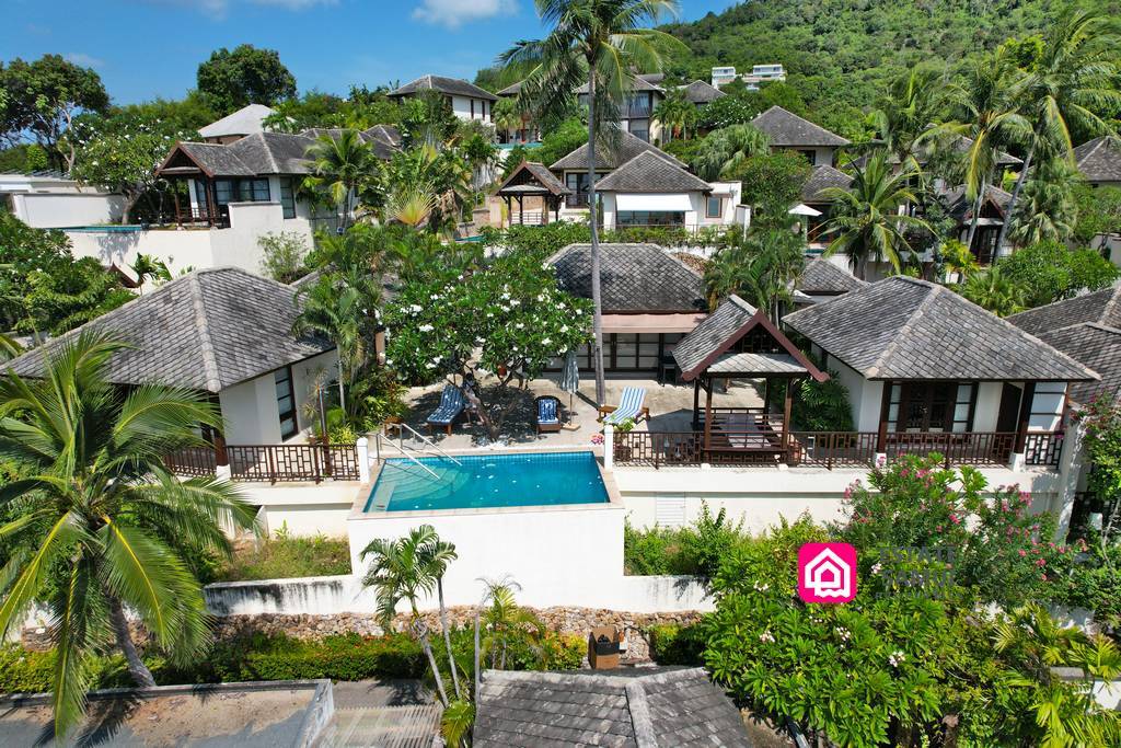 beach-side villa for sale, koh samui