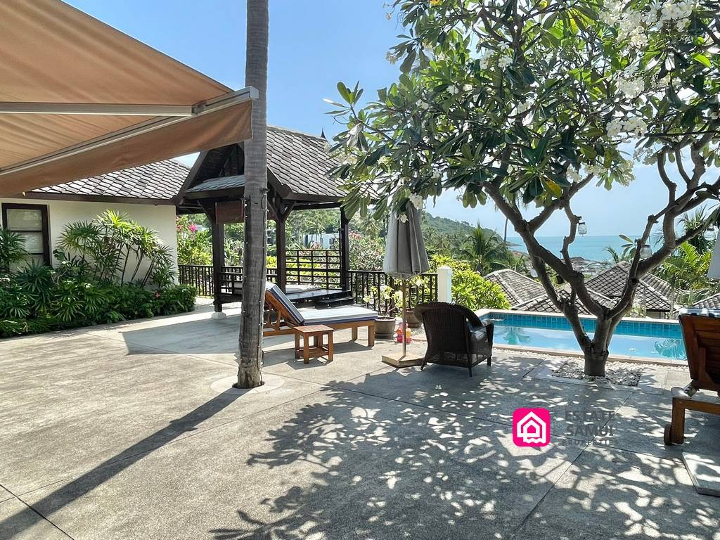 beach-side villa for sale, koh samui