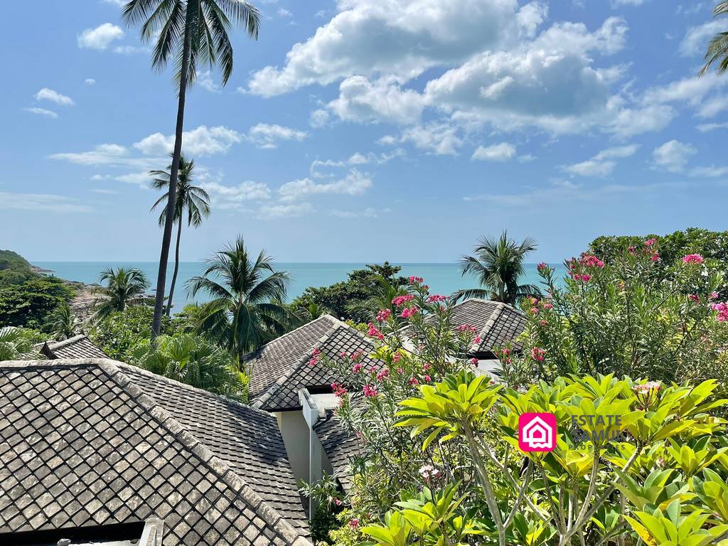 beach-side villa for sale, koh samui