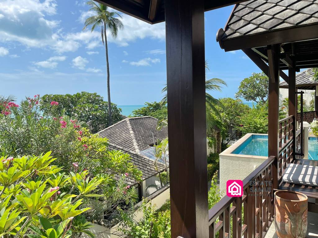 beach-side villa for sale, koh samui