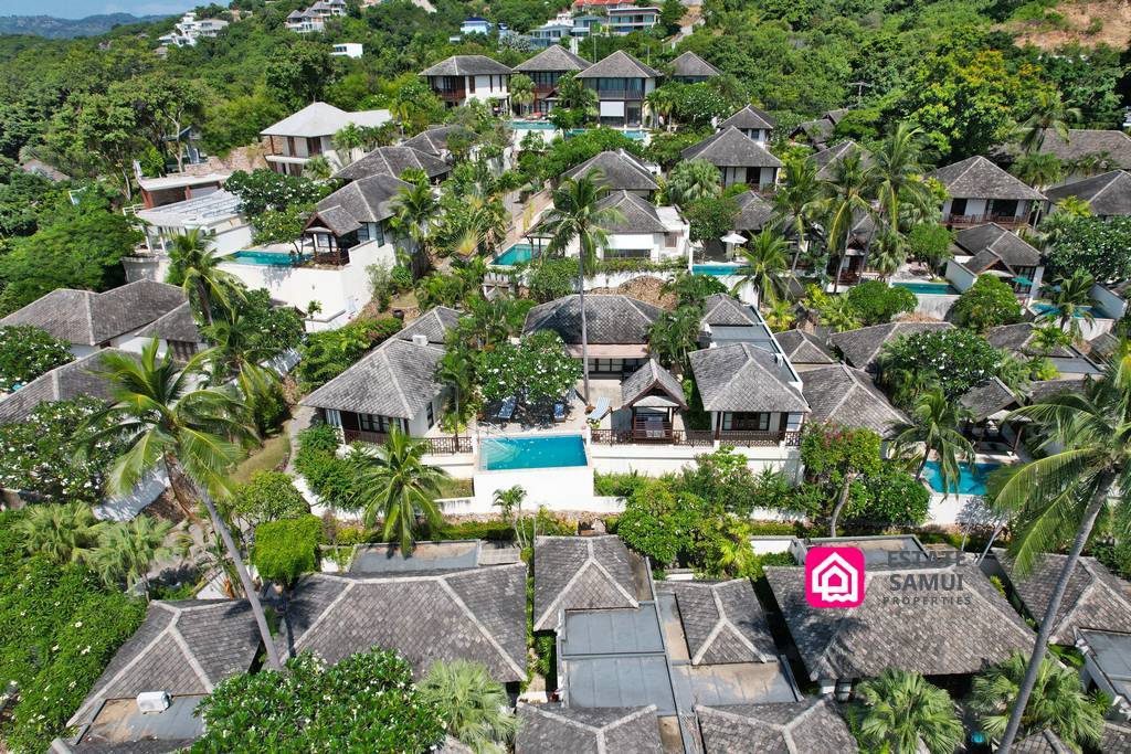 beach-side villa for sale, koh samui