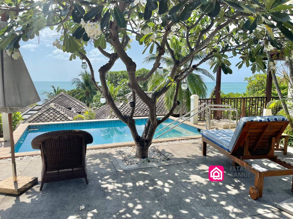beach-side villa for sale, koh samui