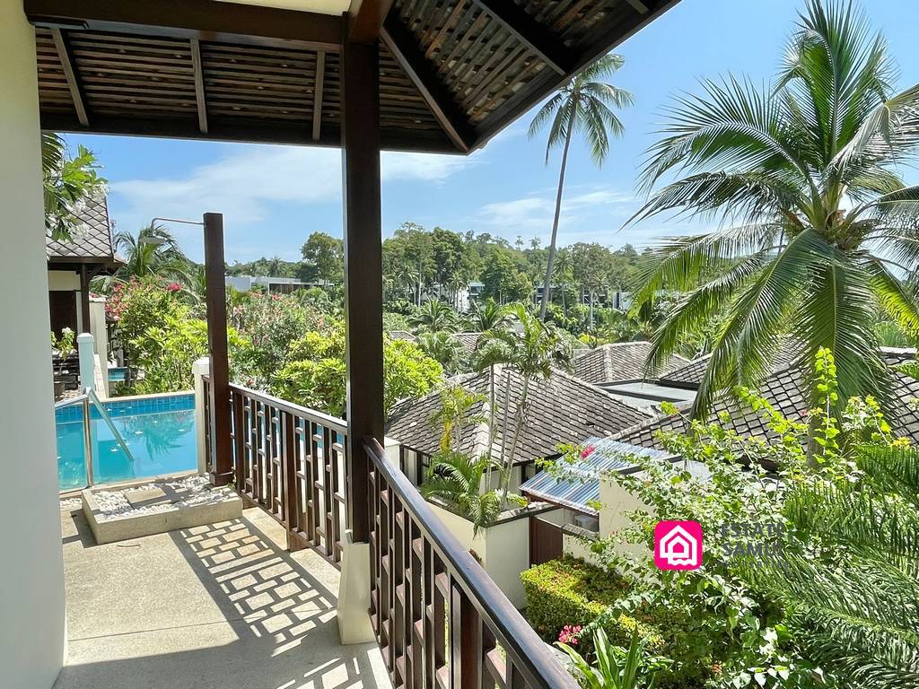 beach-side villa for sale, koh samui