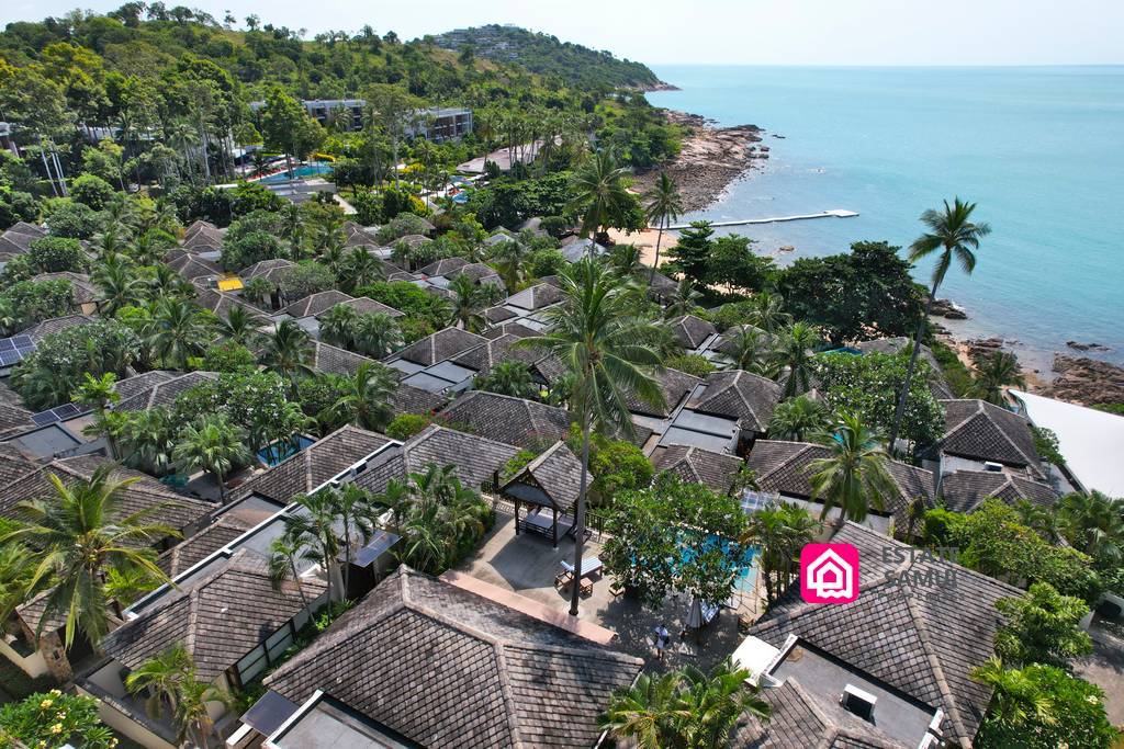 beach-side villa for sale, koh samui