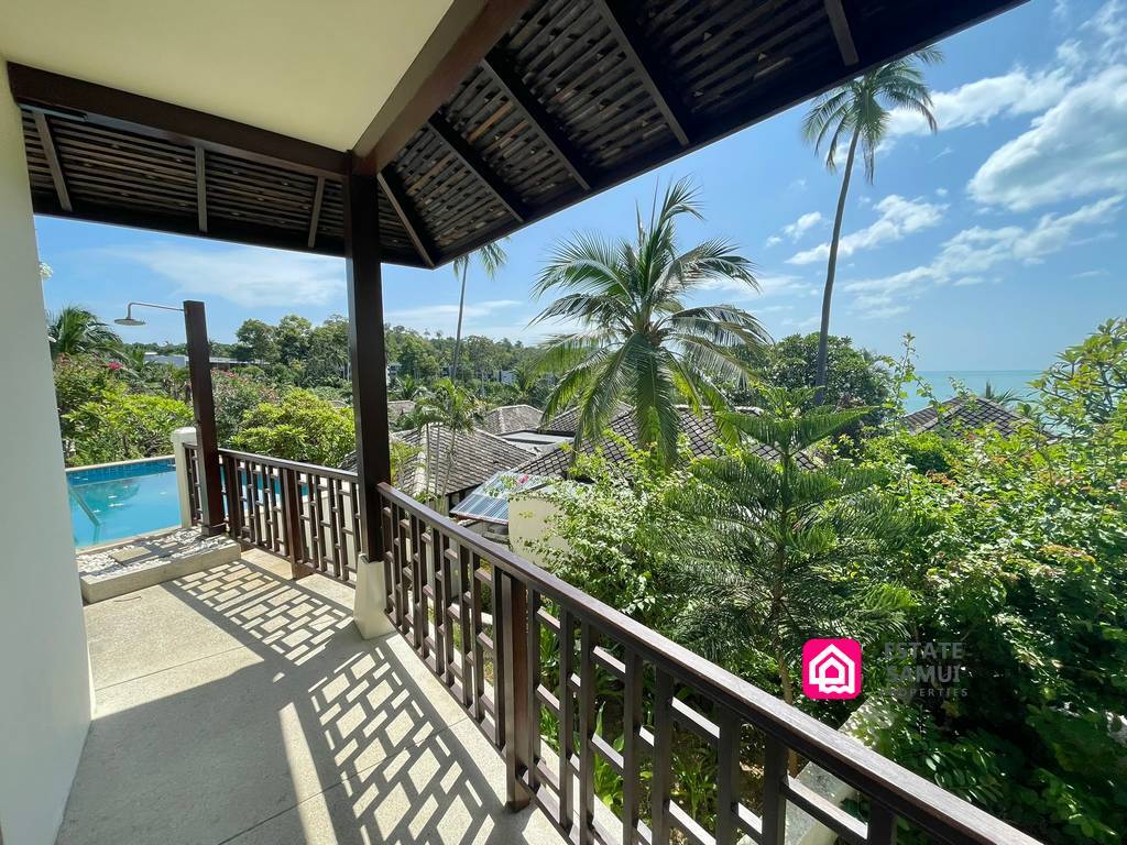 beach-side villa for sale, koh samui