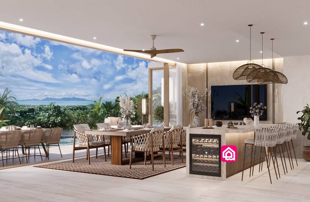 Sea View Villa in Samui