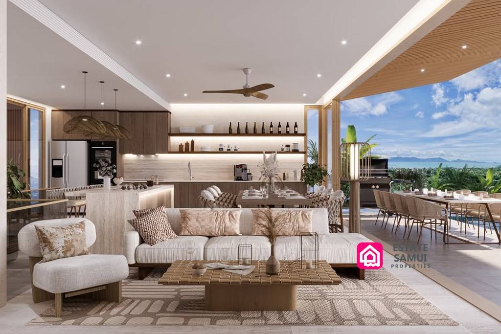 Sea View Villa in Samui