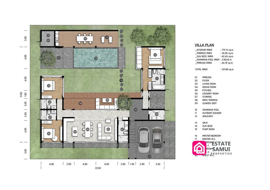 Luxury Maenam Pool VIllas