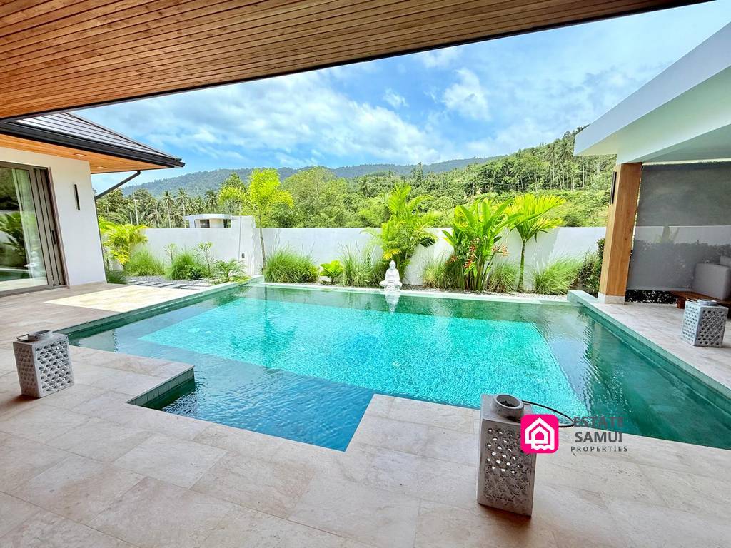 Modern Peaceful Pool Villa