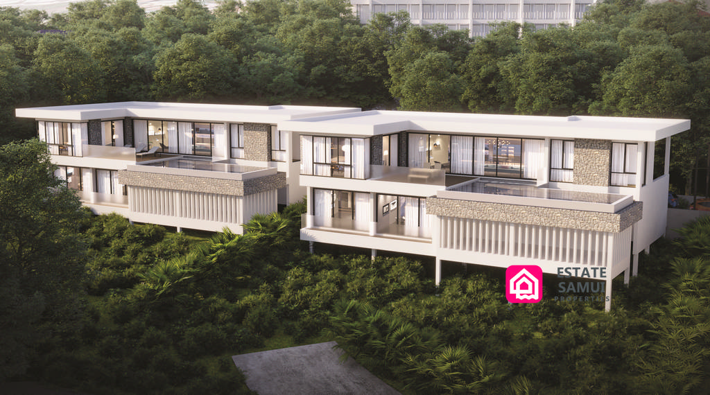 the bay villas for sale, koh samui