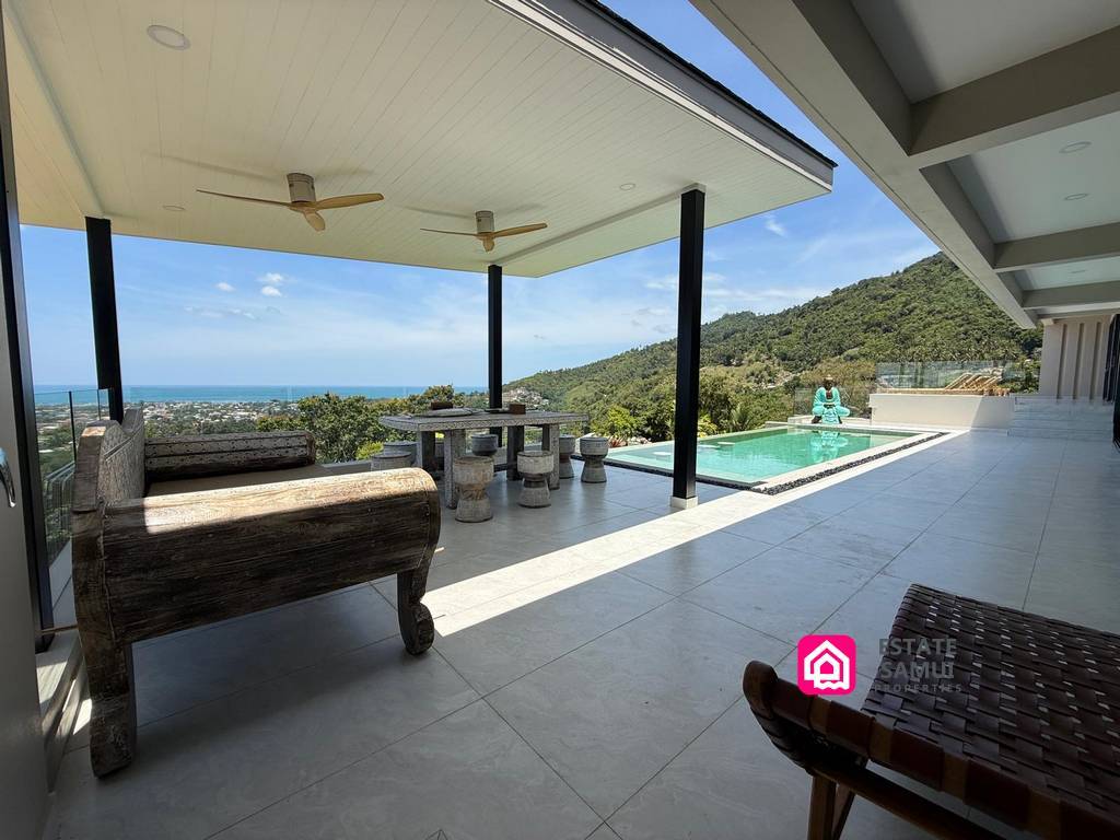 Sea View Chaweng Villa For Sale