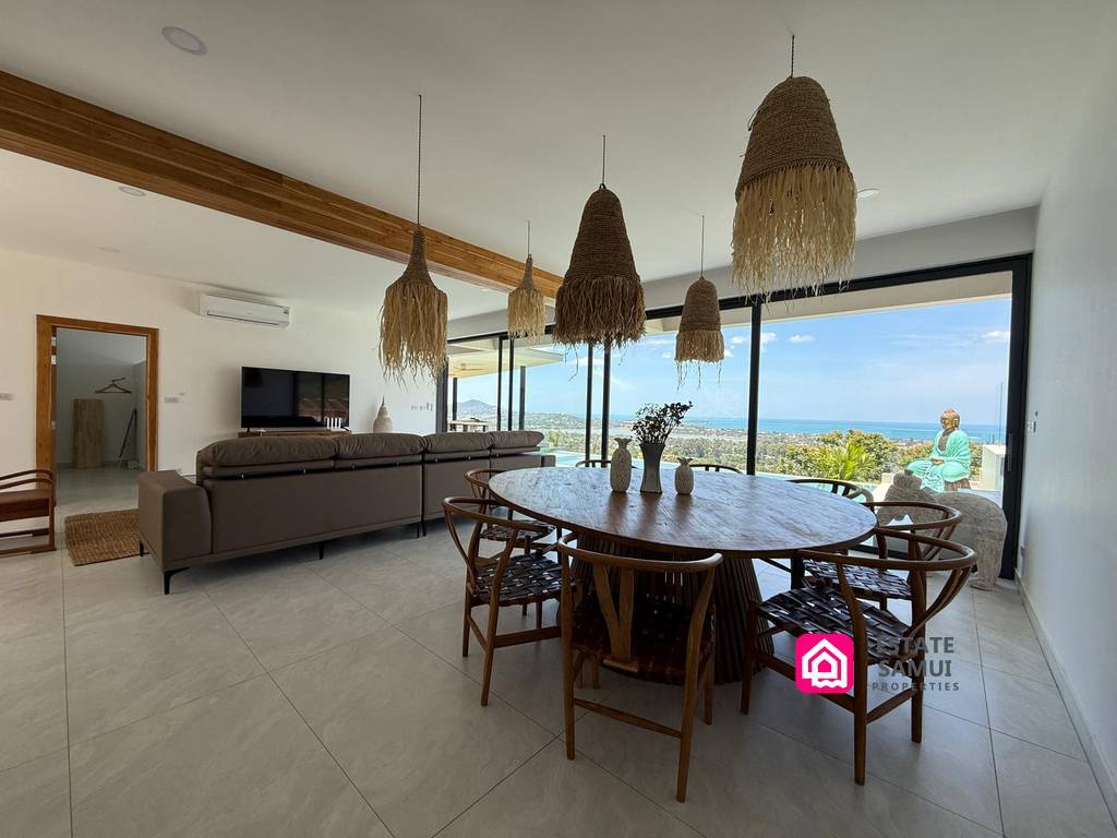 Sea View Chaweng Villa For Sale