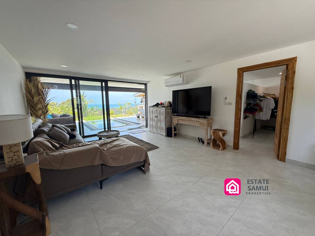 Sea View Chaweng Villa For Sale