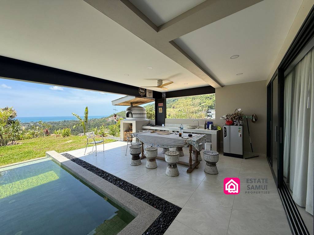 Sea View Chaweng Villa For Sale