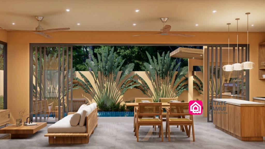 Modern Natural Pool Villa