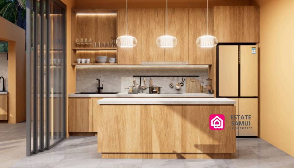 Modern Natural Pool Villa