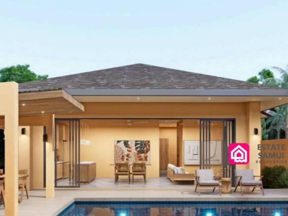 Modern Natural Pool Villa