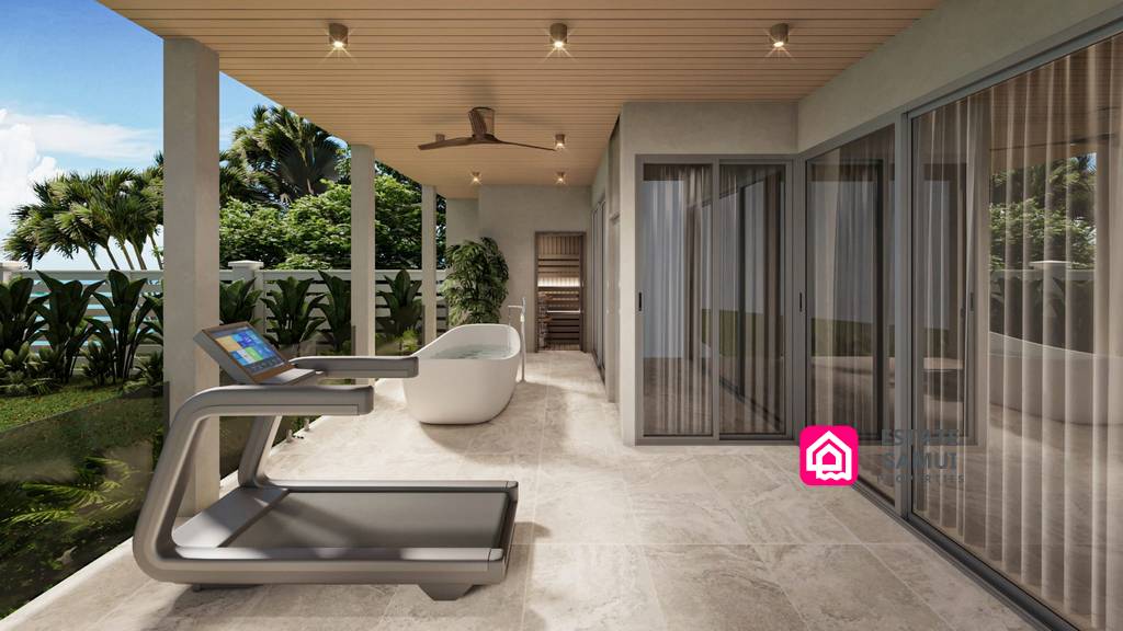 Modern Lamai Beach Villa