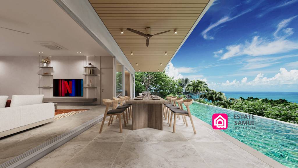 Modern Lamai Beach Villa