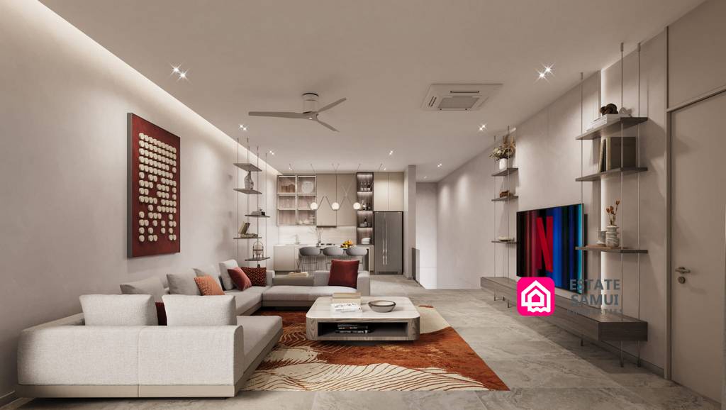 Modern Lamai Beach Villa