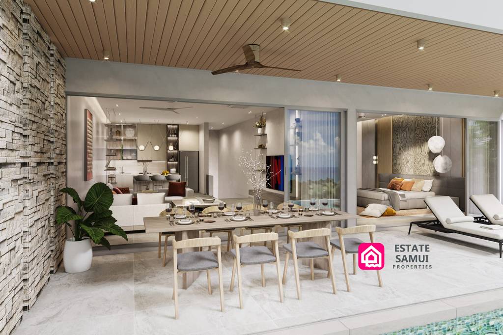 Modern Lamai Beach Villa