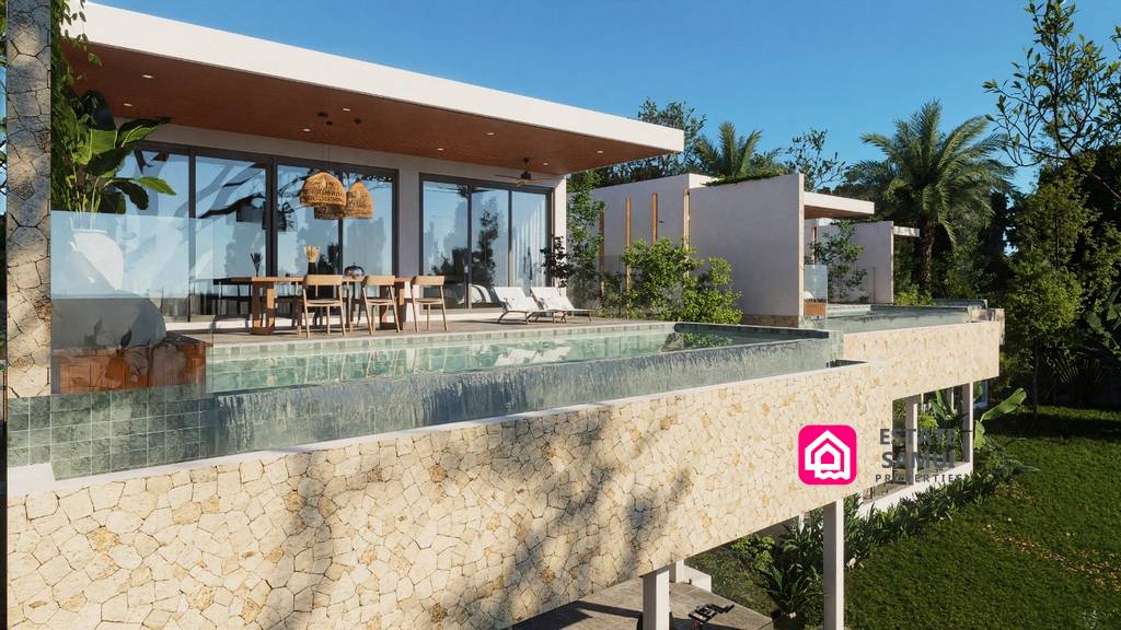 Modern Lamai Beach Villa