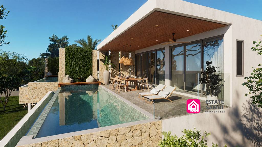 Modern Lamai Beach Villa