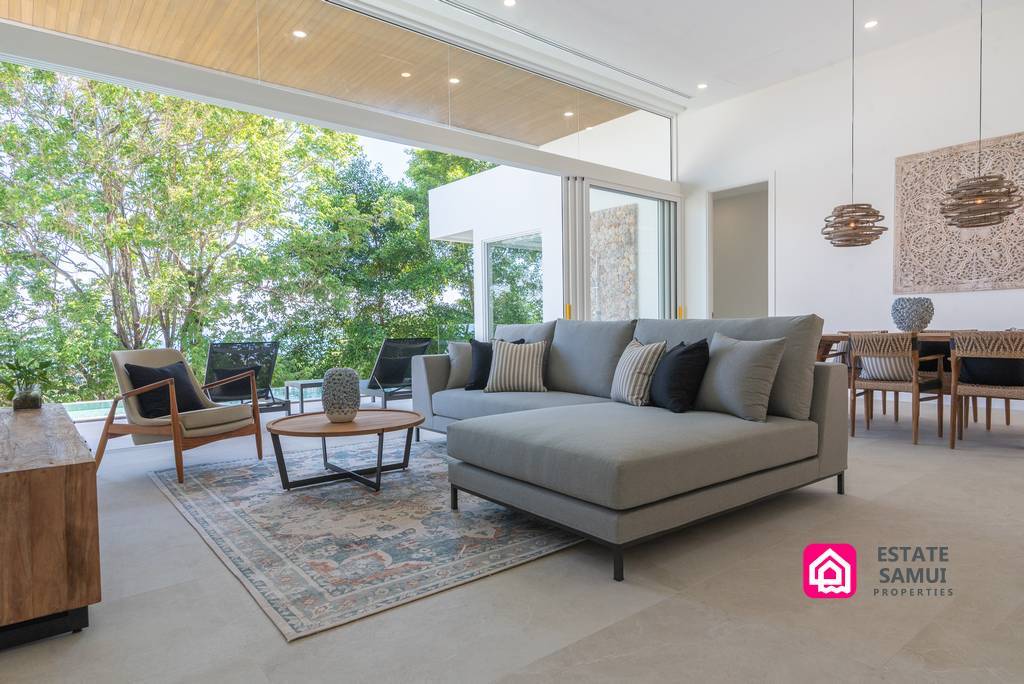 Modern Partial View Villa