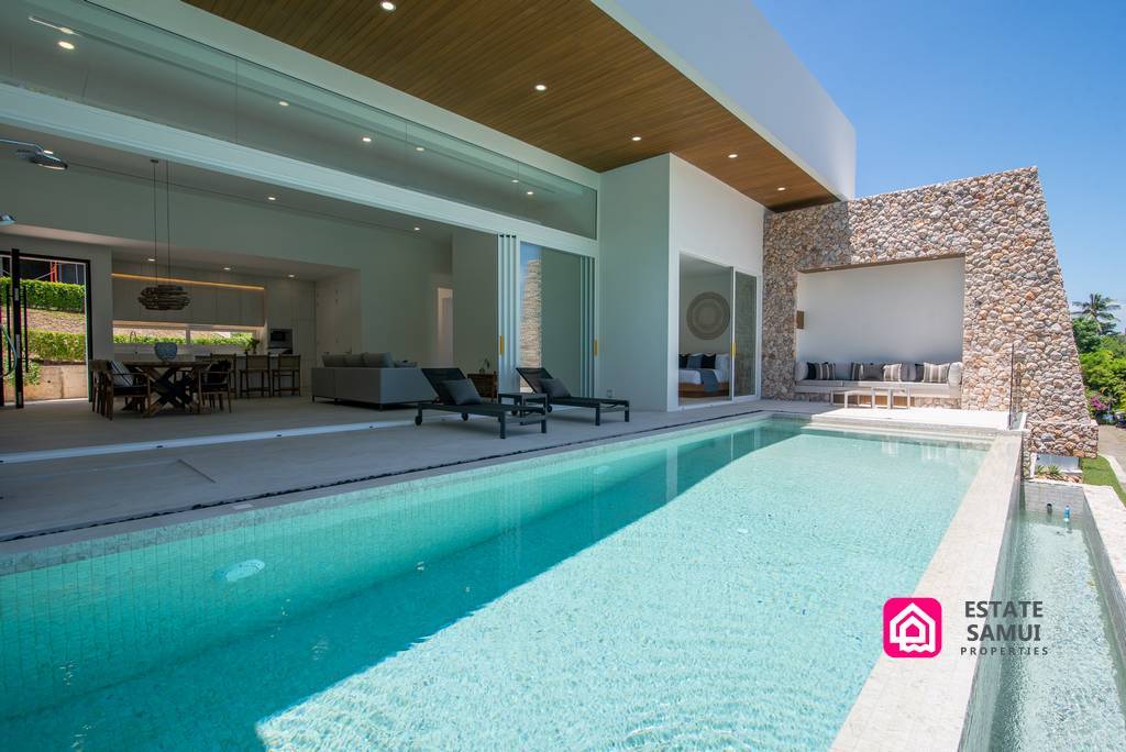 Modern Partial View Villa