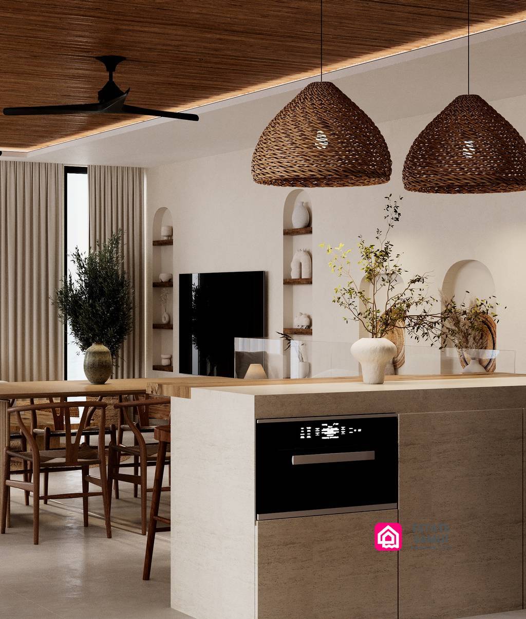 Modern Sunset View Villas