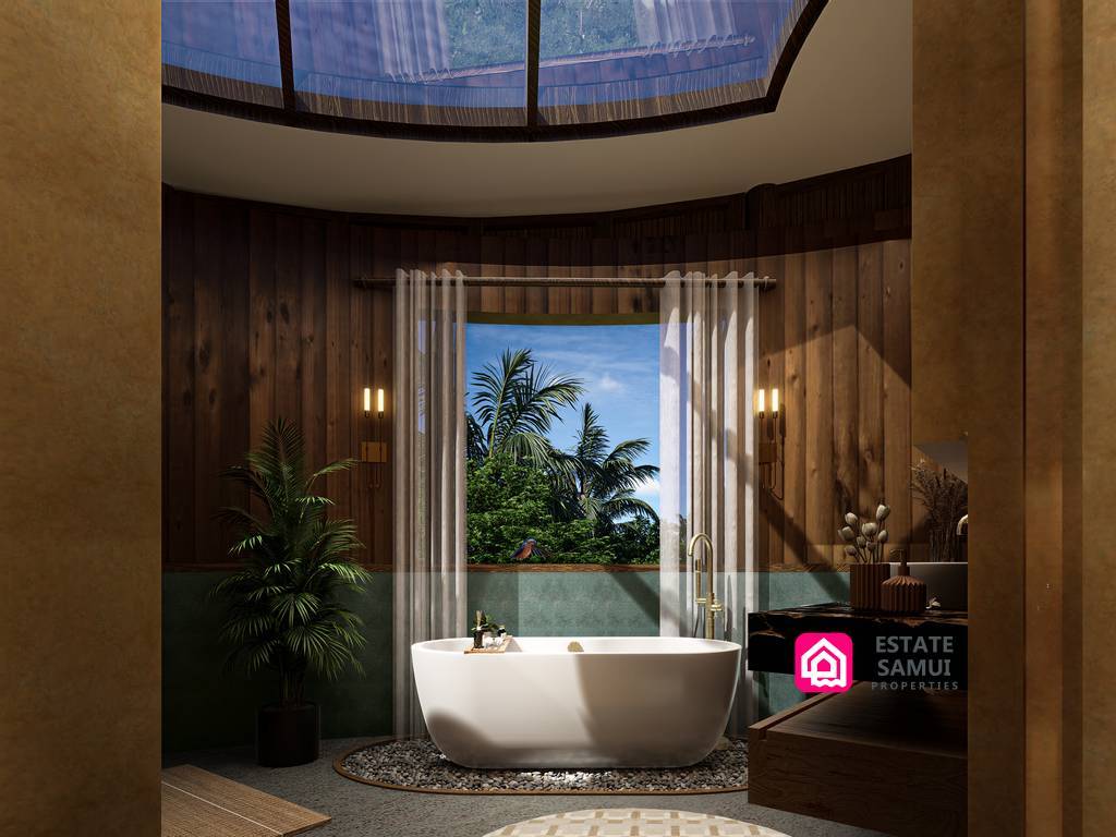 Unique sunset view villa