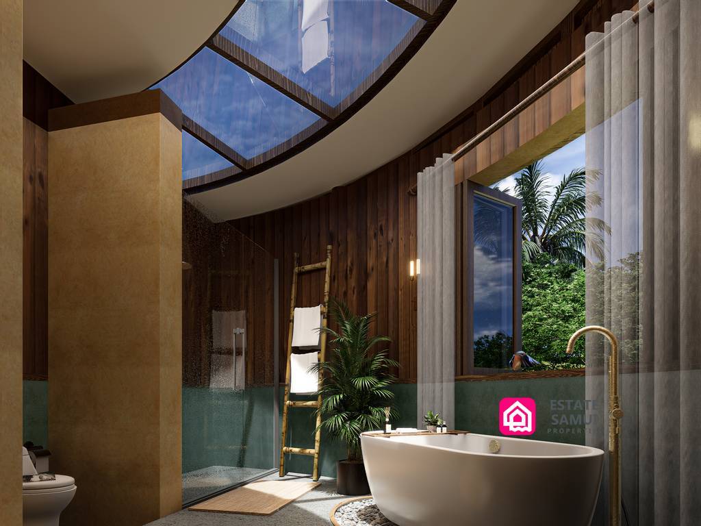 Unique sunset view villa